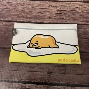 Ipsy Gudetama Lazy Egg Cosmetic Bag Pencil Pouch Travel Makeup